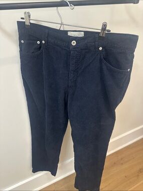 Folk Men’s Relaxed Corduroy Jeans in Navy